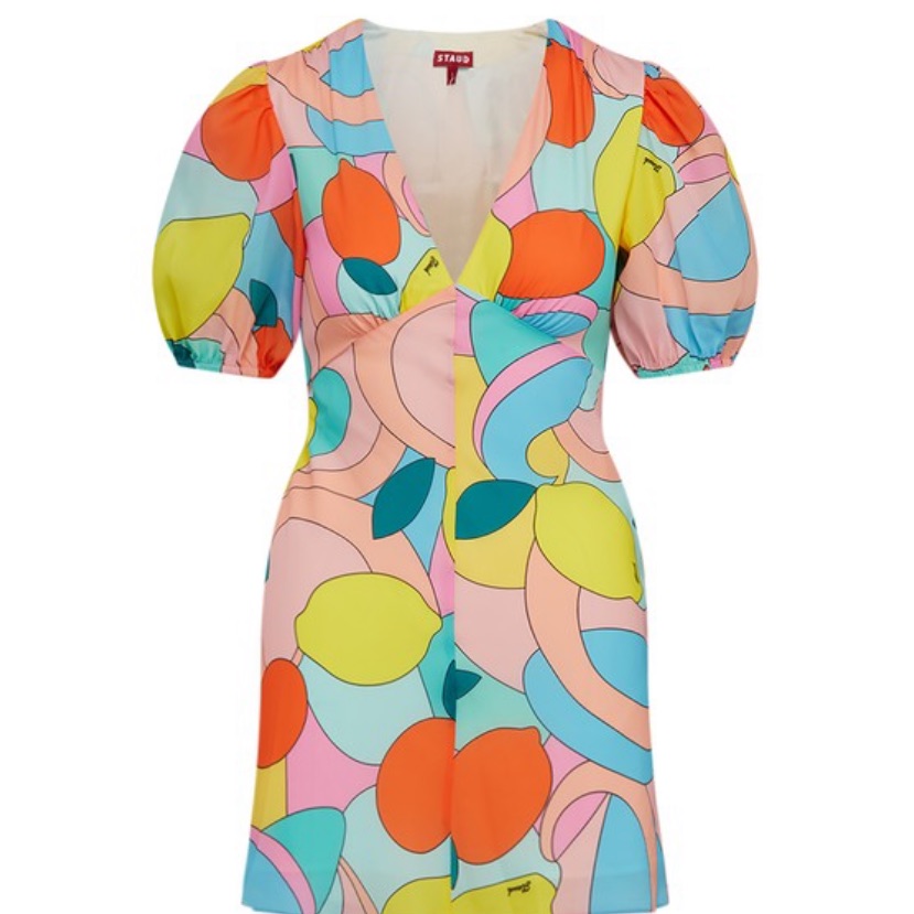 Staud Mini Milla Dress Size 8. Read Description.